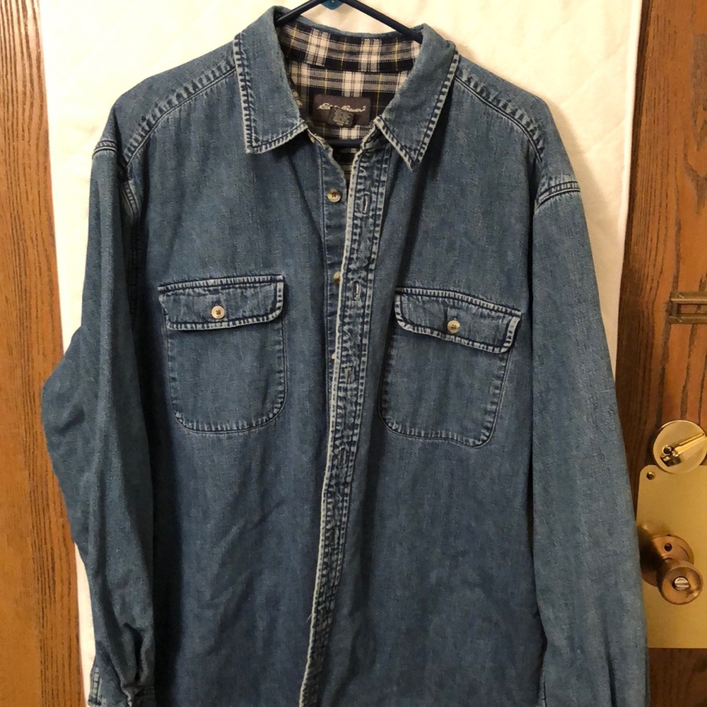 Vintage Eddie Bauer Jean Jacket men’s large